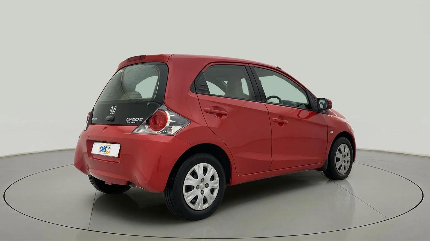 2015 Honda Brio S MT, Petrol, Manual, 28,721 km, Right Back Diagonal
