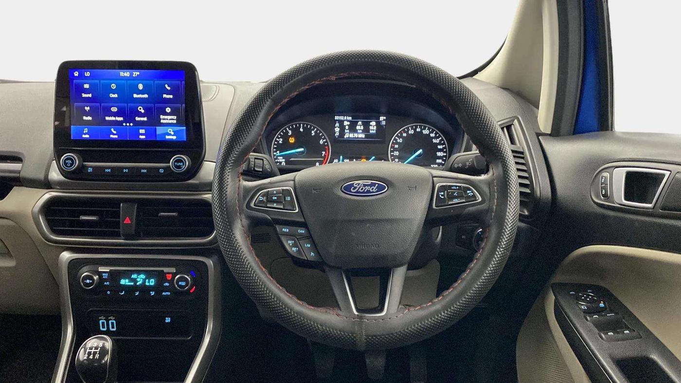 2021 Ford Ecosport TITANUIM + SE 1.5L PETROL, Petrol, Manual, 33,358 km, Steering Wheel Close Up