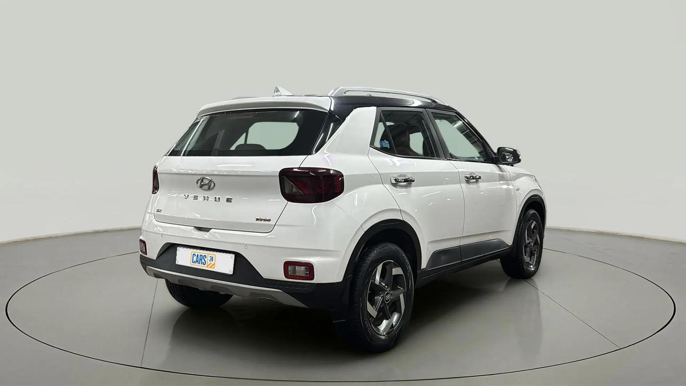2020 Hyundai VENUE SX PLUS 1.0 TURBO DCT, Petrol, Automatic, 21,534 km, Right Back Diagonal