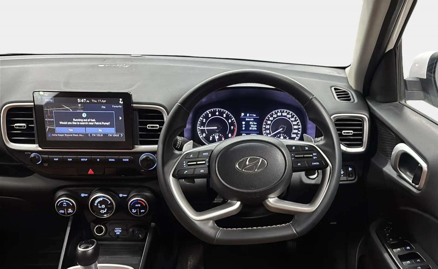 2020 Hyundai VENUE SX PLUS 1.0 TURBO DCT, Petrol, Automatic, 21,534 km, Steering Wheel Close Up