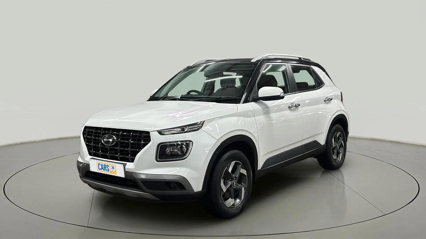 2020 Hyundai VENUE SX PLUS 1.0 TURBO DCT, Petrol, Automatic, 21,534 km, Left Front Diagonal