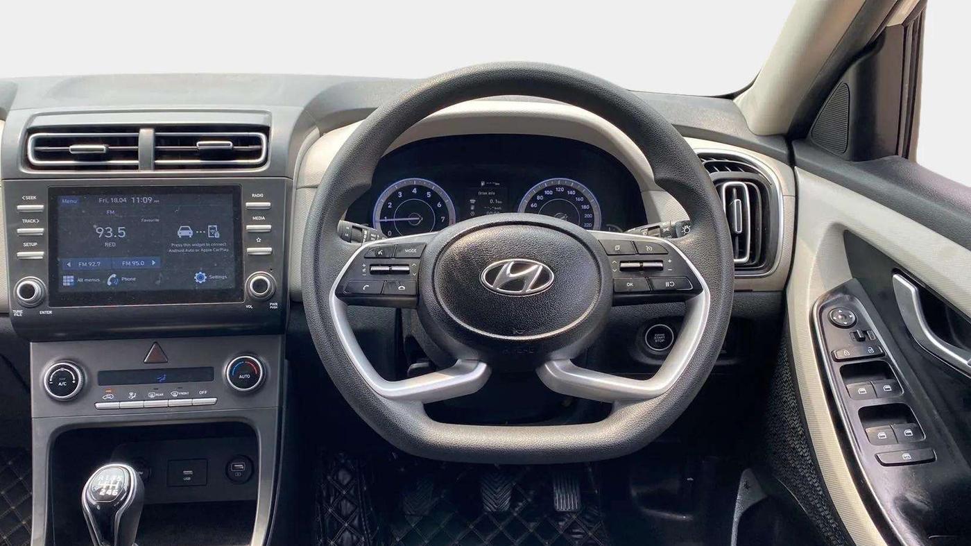 2021 Hyundai Creta S 1.5 PETROL, Petrol, Manual, 57,351 km, Steering Wheel Close Up