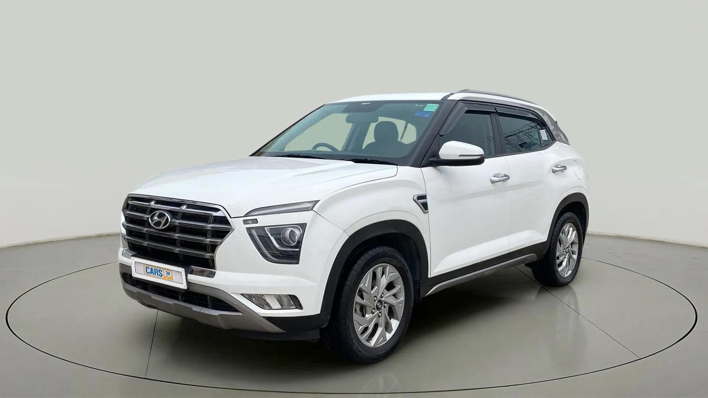 2021 Hyundai Creta S 1.5 PETROL, Petrol, Manual, 57,351 km, Left Front Diagonal