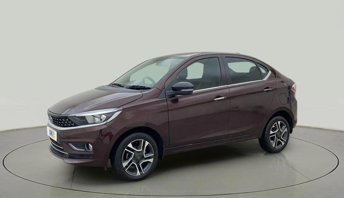 2021 Tata TIGOR XZA PLUS PETROL, Petrol, Automatic, 22,201 km, Left Front Diagonal