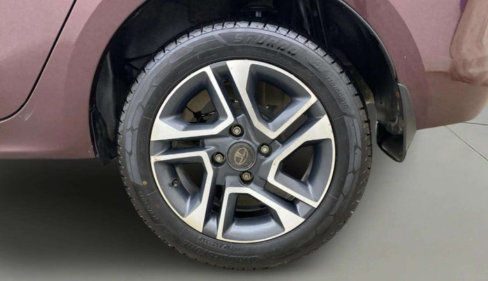 2021 Tata TIGOR XZA PLUS PETROL, Petrol, Automatic, 22,201 km, Left Rear Wheel
