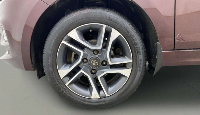 2021 Tata TIGOR XZA PLUS PETROL, Petrol, Automatic, 22,201 km, Left Front Wheel
