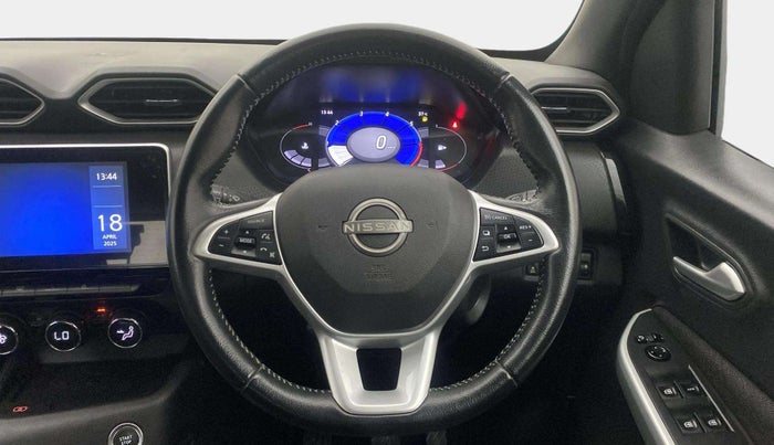 2020 Nissan MAGNITE XV PREMIUM TURBO (O), Petrol, Manual, 15,547 km, Steering Wheel Close Up