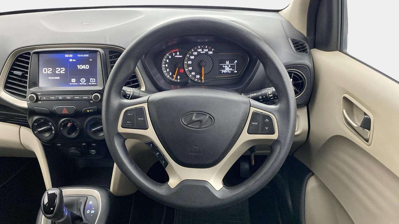 2020 Hyundai NEW SANTRO SPORTZ AMT, Petrol, Automatic, 24,647 km, Steering Wheel Close Up