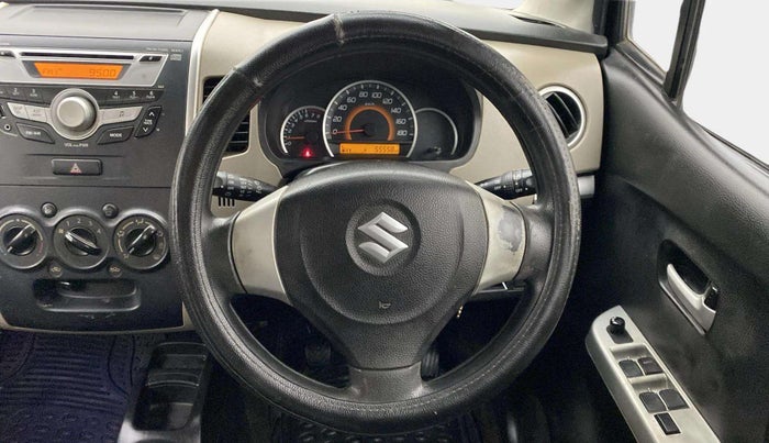 2014 Maruti Wagon R 1.0 VXI, Petrol, Manual, 55,558 km, Steering Wheel Close Up