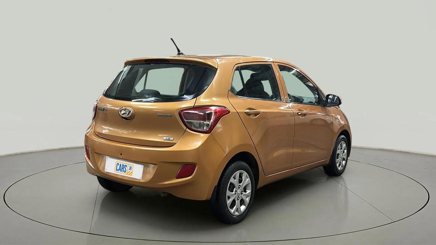 2013 Hyundai Grand i10 MAGNA 1.2 KAPPA VTVT, Petrol, Manual, 53,617 km, Right Back Diagonal