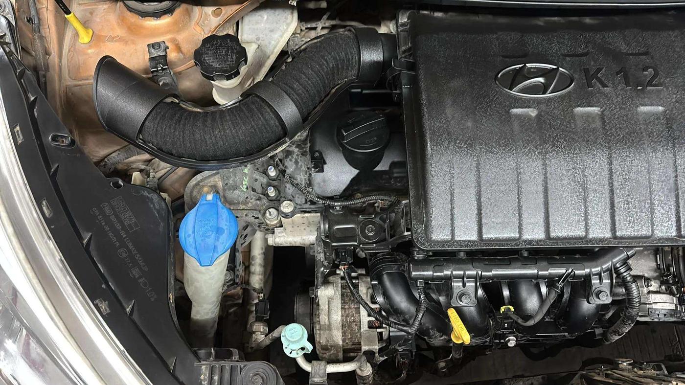 2013 Hyundai Grand i10 MAGNA 1.2 KAPPA VTVT, Petrol, Manual, 53,617 km, Engine View - Right
