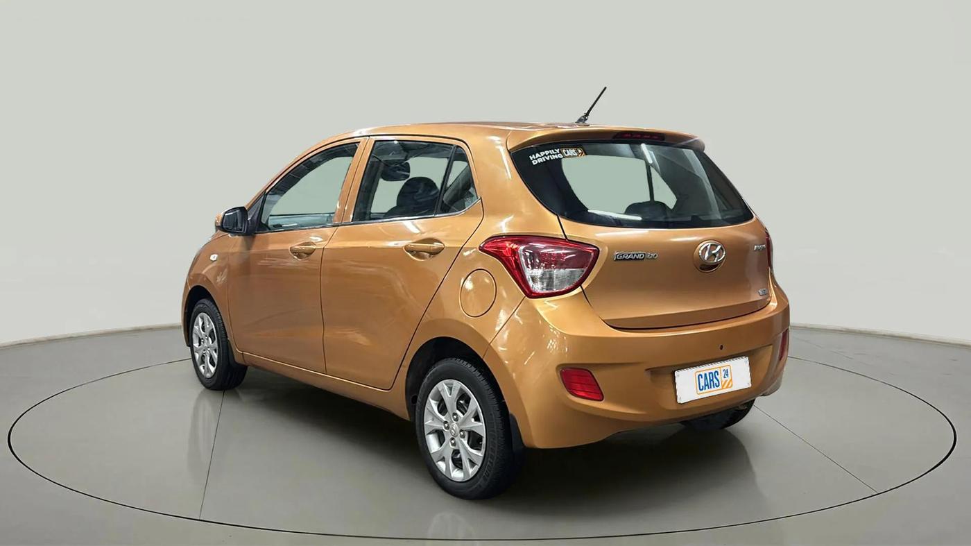 2013 Hyundai Grand i10 MAGNA 1.2 KAPPA VTVT, Petrol, Manual, 53,617 km, Left Back Diagonal