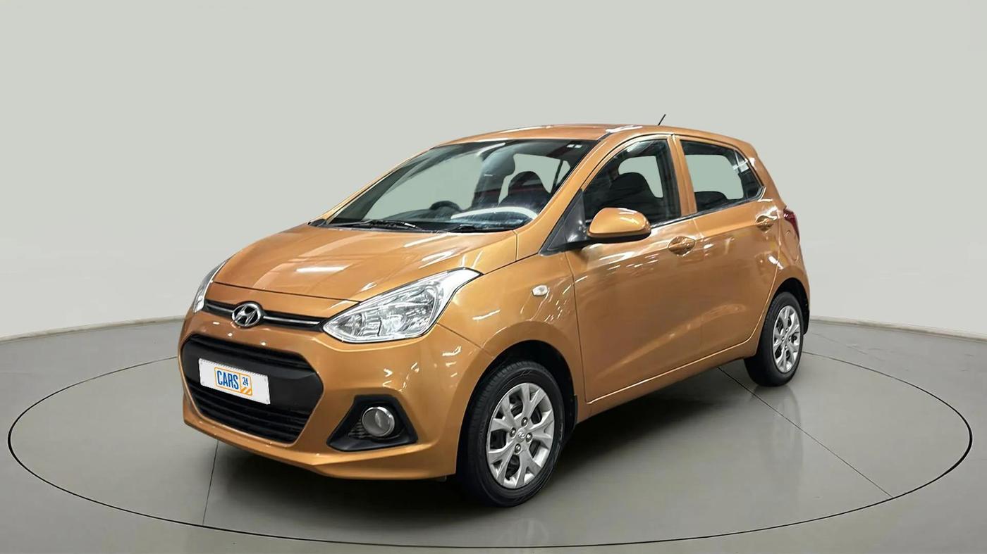 2013 Hyundai Grand i10 MAGNA 1.2 KAPPA VTVT, Petrol, Manual, 53,617 km, Left Front Diagonal