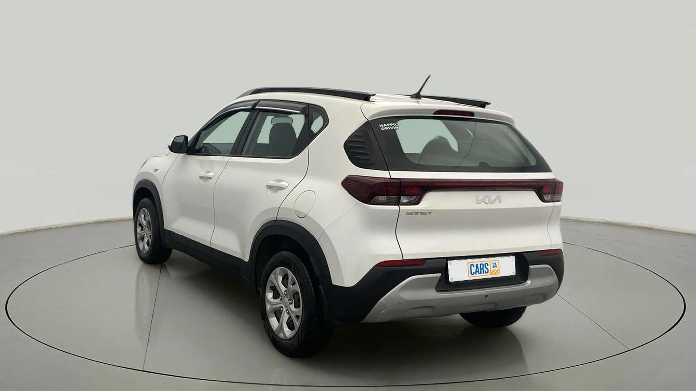 2022 KIA SONET HTE 1.5, Diesel, Manual, 48,062 km, Left Back Diagonal