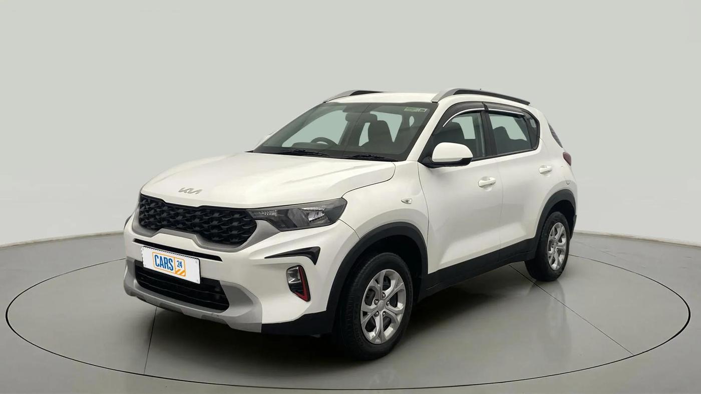 2022 KIA SONET HTE 1.5, Diesel, Manual, 48,062 km, Left Front Diagonal