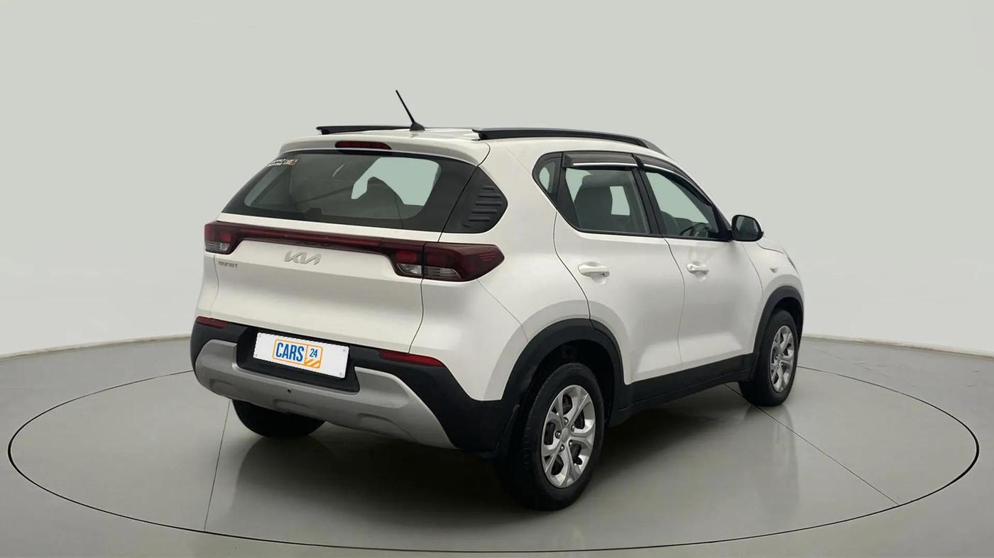 2022 KIA SONET HTE 1.5, Diesel, Manual, 48,062 km, Right Back Diagonal