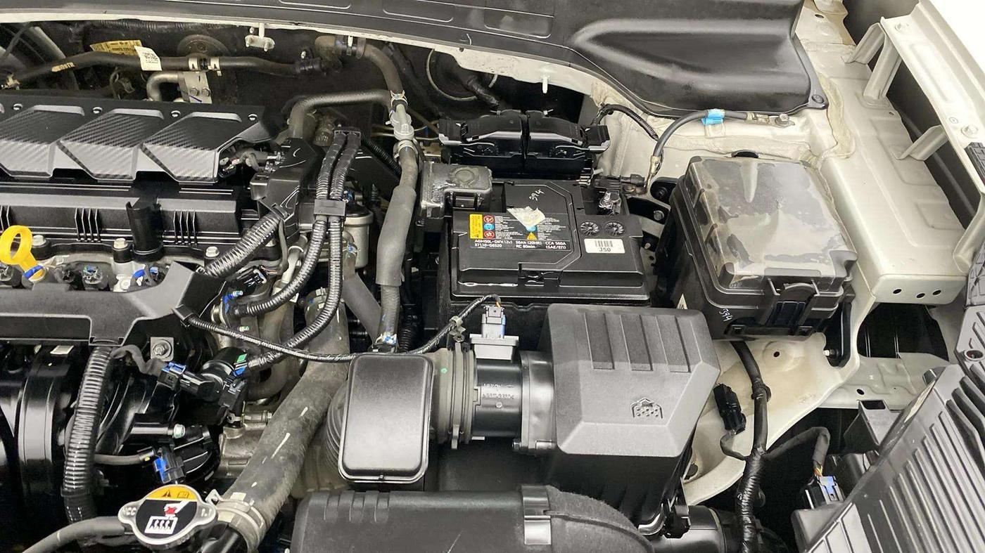 2023 Hyundai Creta SX 1.5 PETROL, Petrol, Manual, 24,954 km, Engine View - Left