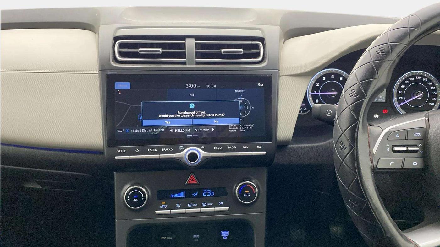 2023 Hyundai Creta SX 1.5 PETROL, Petrol, Manual, 24,954 km, Air Conditioner