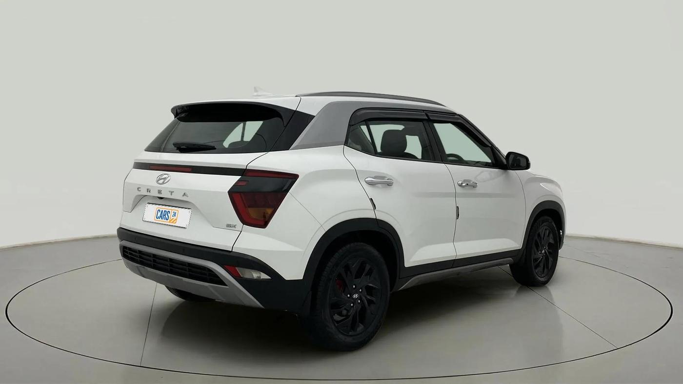 2023 Hyundai Creta SX 1.5 PETROL, Petrol, Manual, 24,954 km, Right Back Diagonal