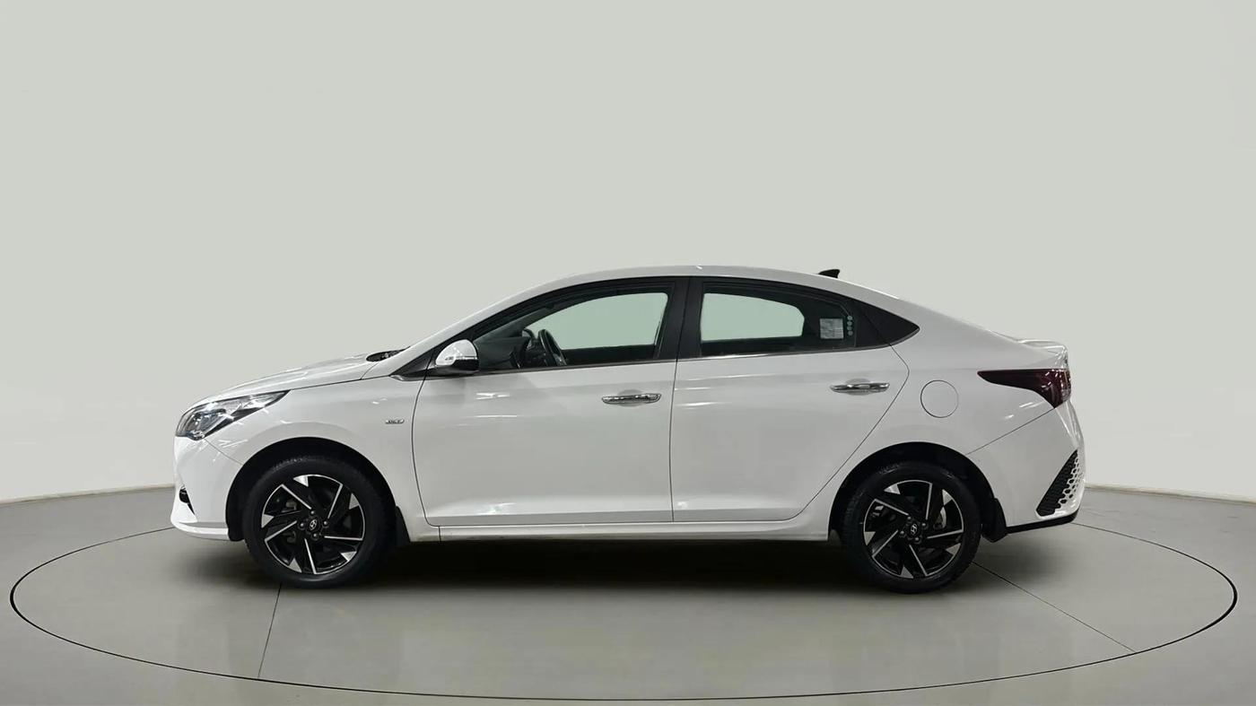 2021 Hyundai Verna SX (O) 1.0 TURBO DCT, Petrol, Automatic, 21,143 km, Left Side