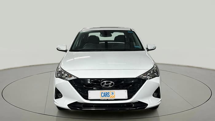 2021 Hyundai Verna SX (O) 1.0 TURBO DCT, Petrol, Automatic, 21,143 km, Front