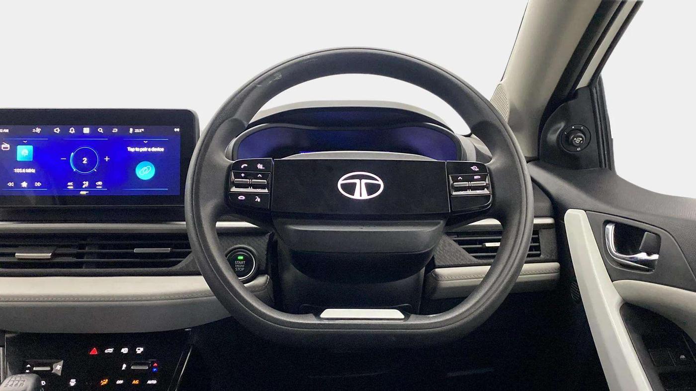 2023 Tata NEXON CREATIVE + SUNROOF 1.2 PETROL, Petrol, Manual, 25,144 km, Steering Wheel Close Up