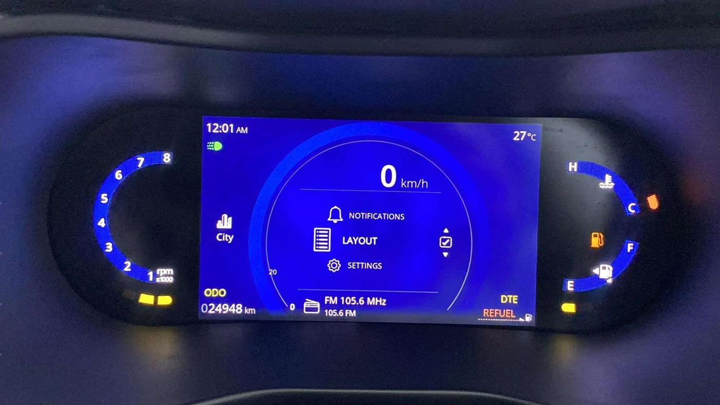 2023 Tata NEXON CREATIVE + SUNROOF 1.2 PETROL, Petrol, Manual, 25,144 km, Odometer Image