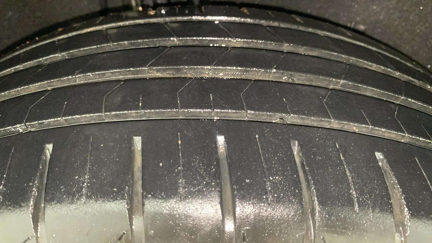 2019 Maruti Baleno ALPHA CVT PETROL 1.2, Petrol, Automatic, 94,392 km, Right Rear Tyre Tread