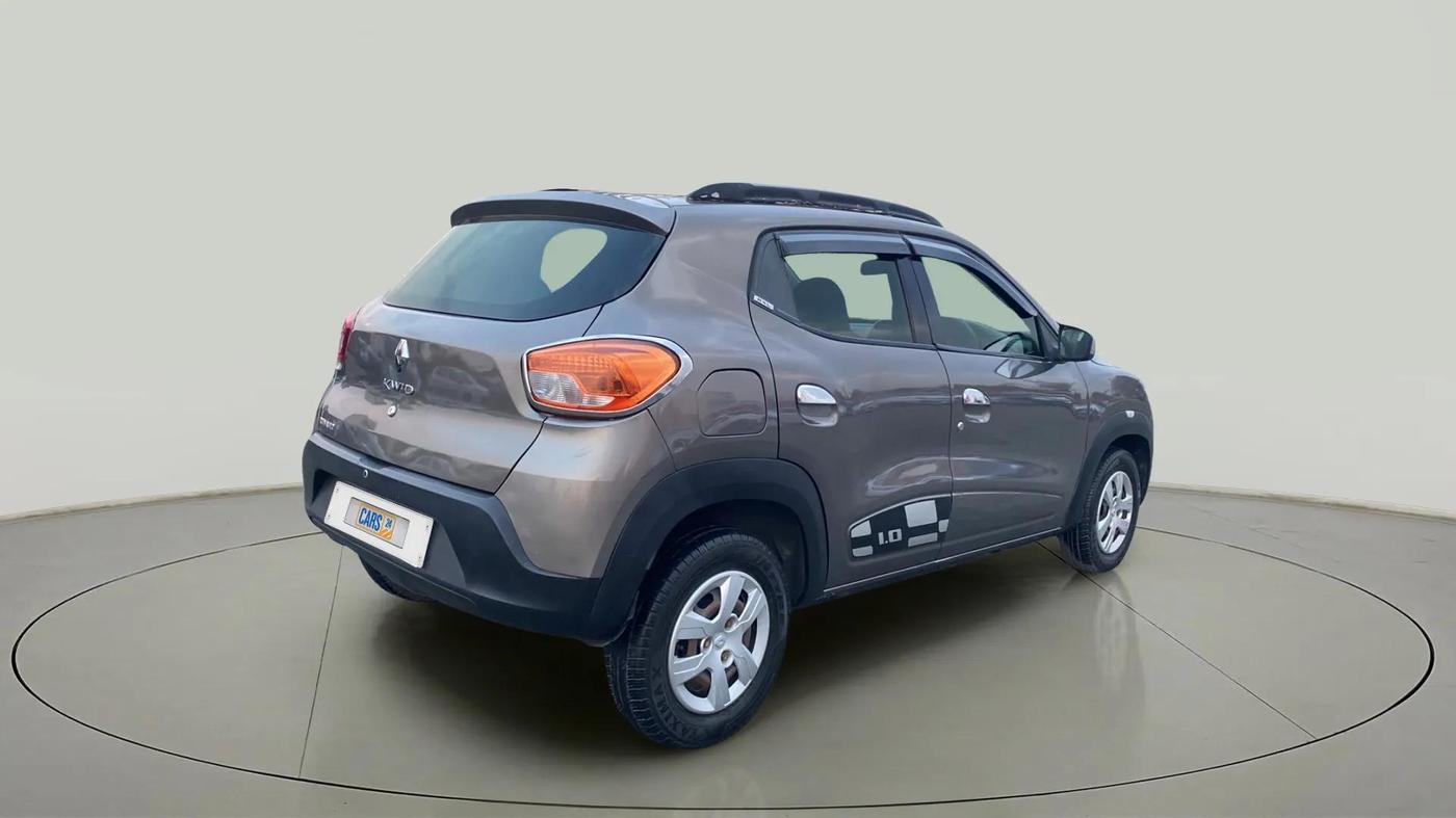 2017 Renault Kwid RXL 1.0, Petrol, Manual, 67,666 km, Right Back Diagonal