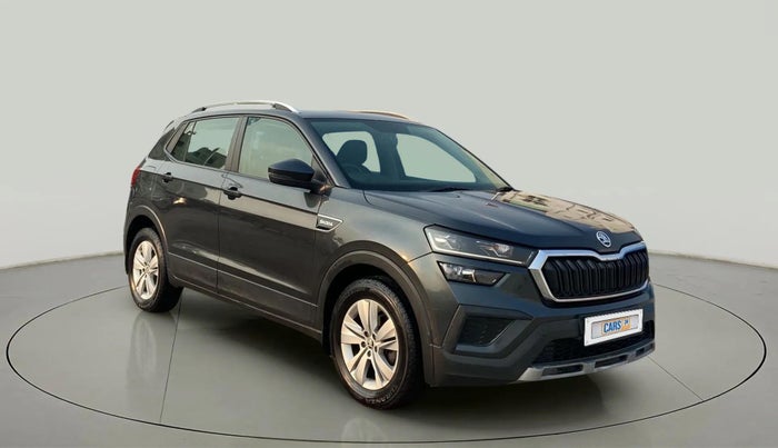 2021 Skoda KUSHAQ AMBITION 1.0L TSI AT, Petrol, Automatic, 34,591 km, Right Front Diagonal