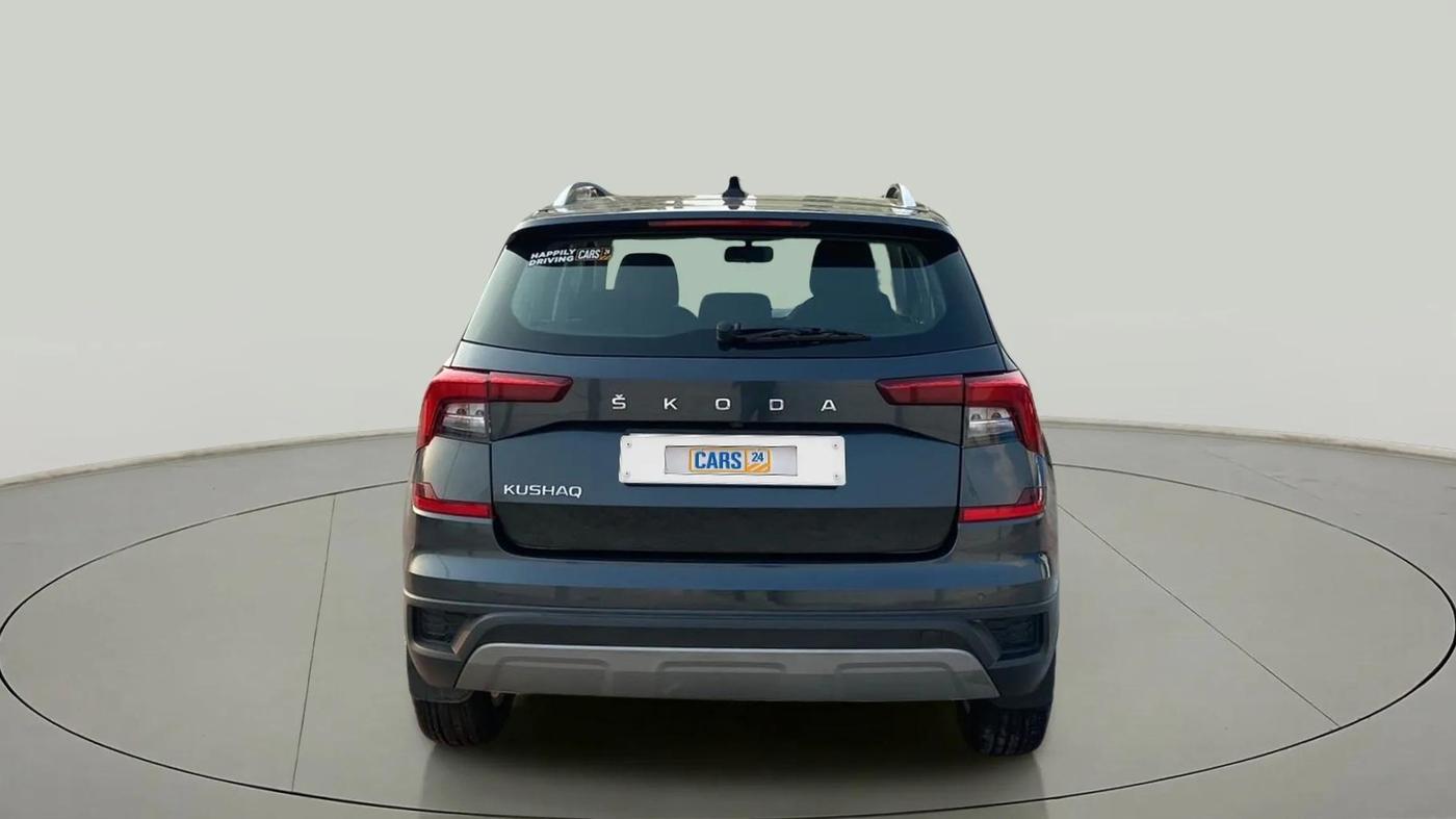 2021 Skoda KUSHAQ AMBITION 1.0L TSI AT, Petrol, Automatic, 34,656 km, Back/Rear