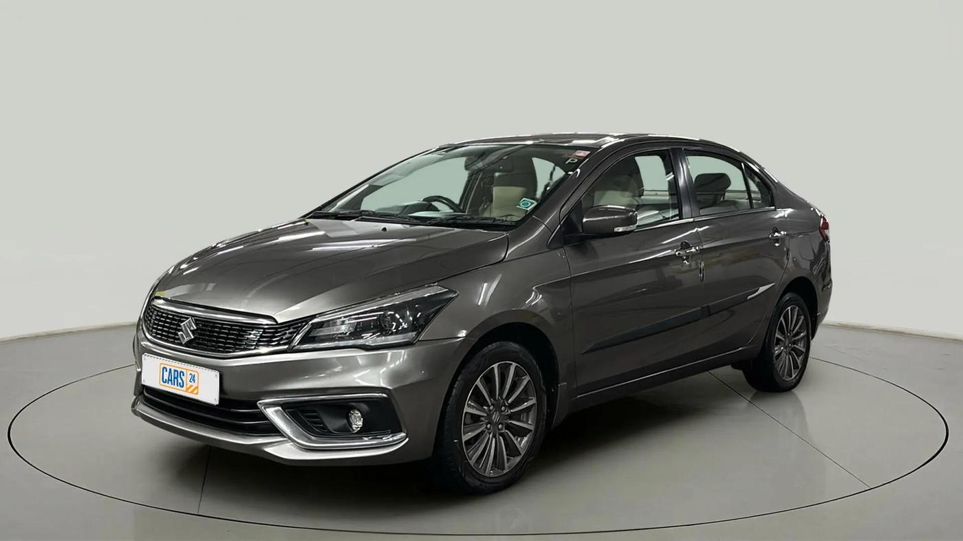 2020 Maruti Ciaz ALPHA 1.5 SHVS PETROL, Petrol, Manual, 49,434 km, Left Front Diagonal