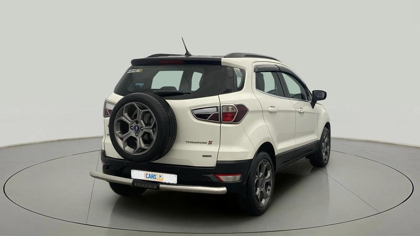 2018 Ford Ecosport TITANIUM 1.5L SPORTS(SUNROOF) DIESEL, Diesel, Manual, 31,356 km, Right Back Diagonal