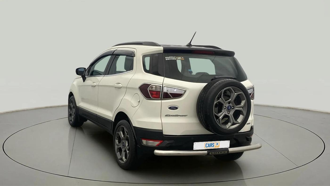 2018 Ford Ecosport TITANIUM 1.5L SPORTS(SUNROOF) DIESEL, Diesel, Manual, 31,356 km, Left Back Diagonal