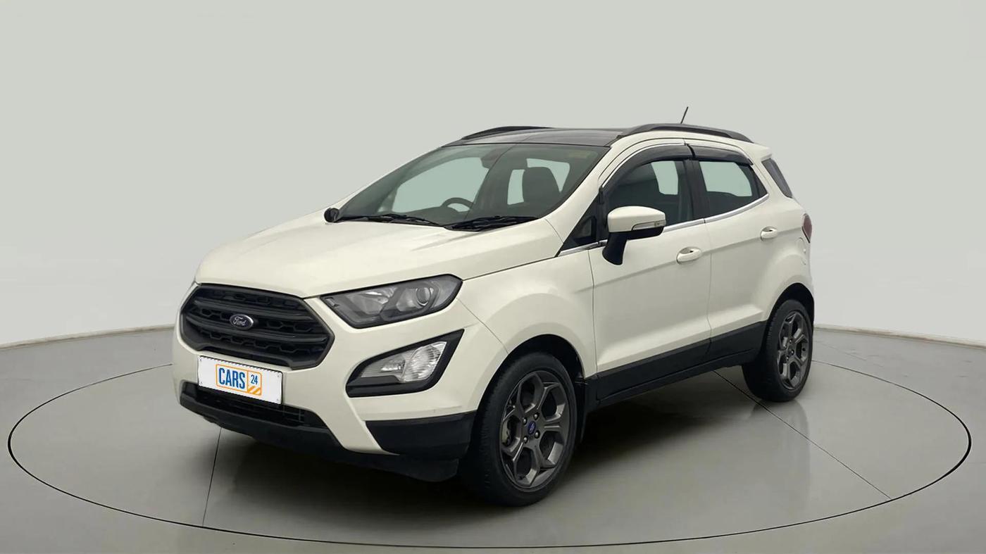 2018 Ford Ecosport TITANIUM 1.5L SPORTS(SUNROOF) DIESEL, Diesel, Manual, 31,356 km, Left Front Diagonal