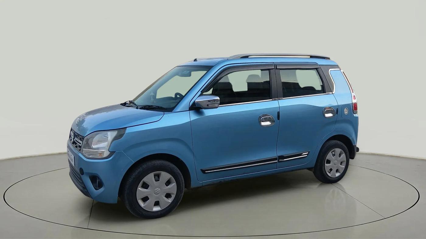 2020 Maruti New Wagon-R ZXI 1.2, Petrol, Manual, 43,262 km, Left Front Diagonal