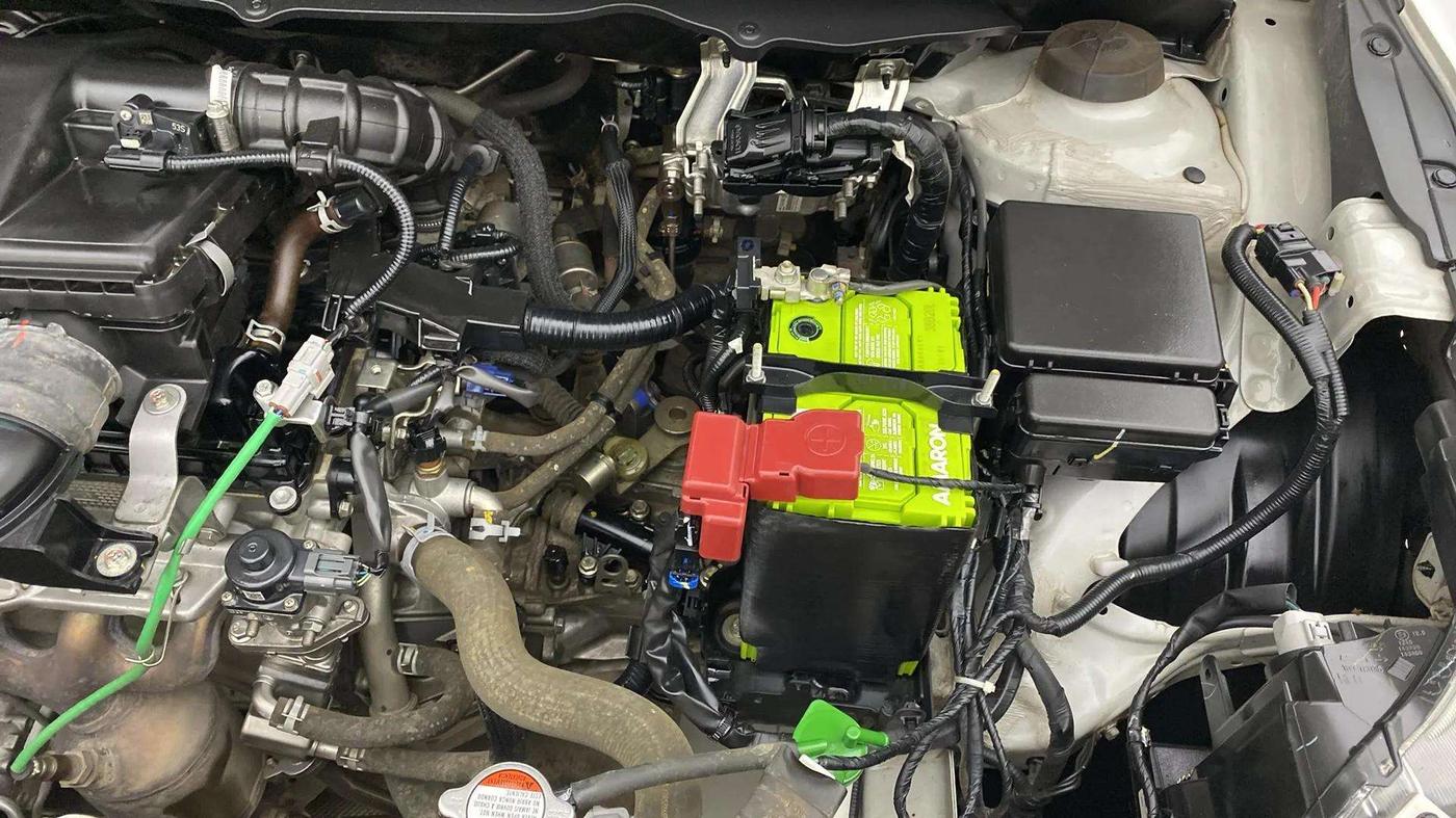 2023 Toyota Glanza G E-CNG, CNG, Manual, 47,527 km, Engine View - Left