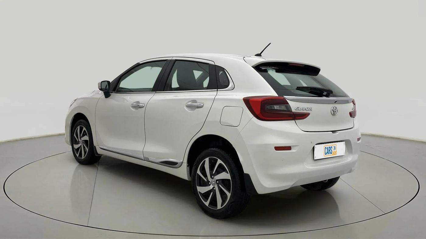2023 Toyota Glanza G E-CNG, CNG, Manual, 47,527 km, Left Back Diagonal