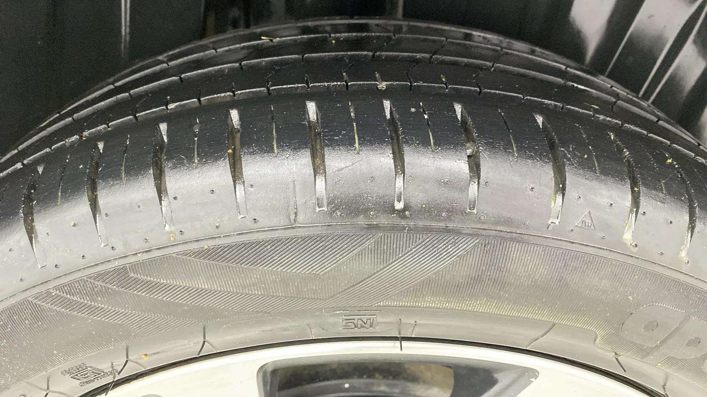 2023 Toyota Glanza G E-CNG, CNG, Manual, 47,527 km, Right Rear Tyre Tread