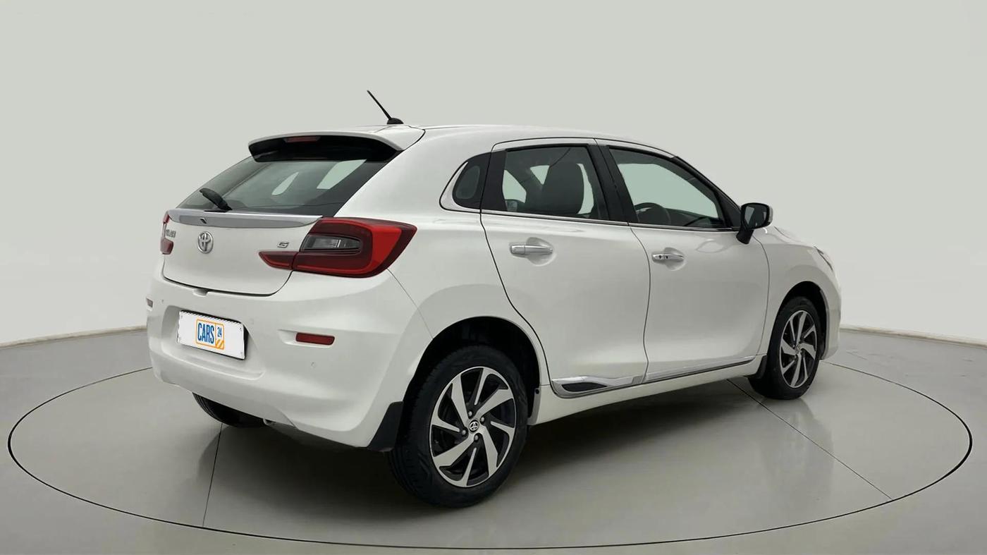 2023 Toyota Glanza G E-CNG, CNG, Manual, 47,527 km, Right Back Diagonal