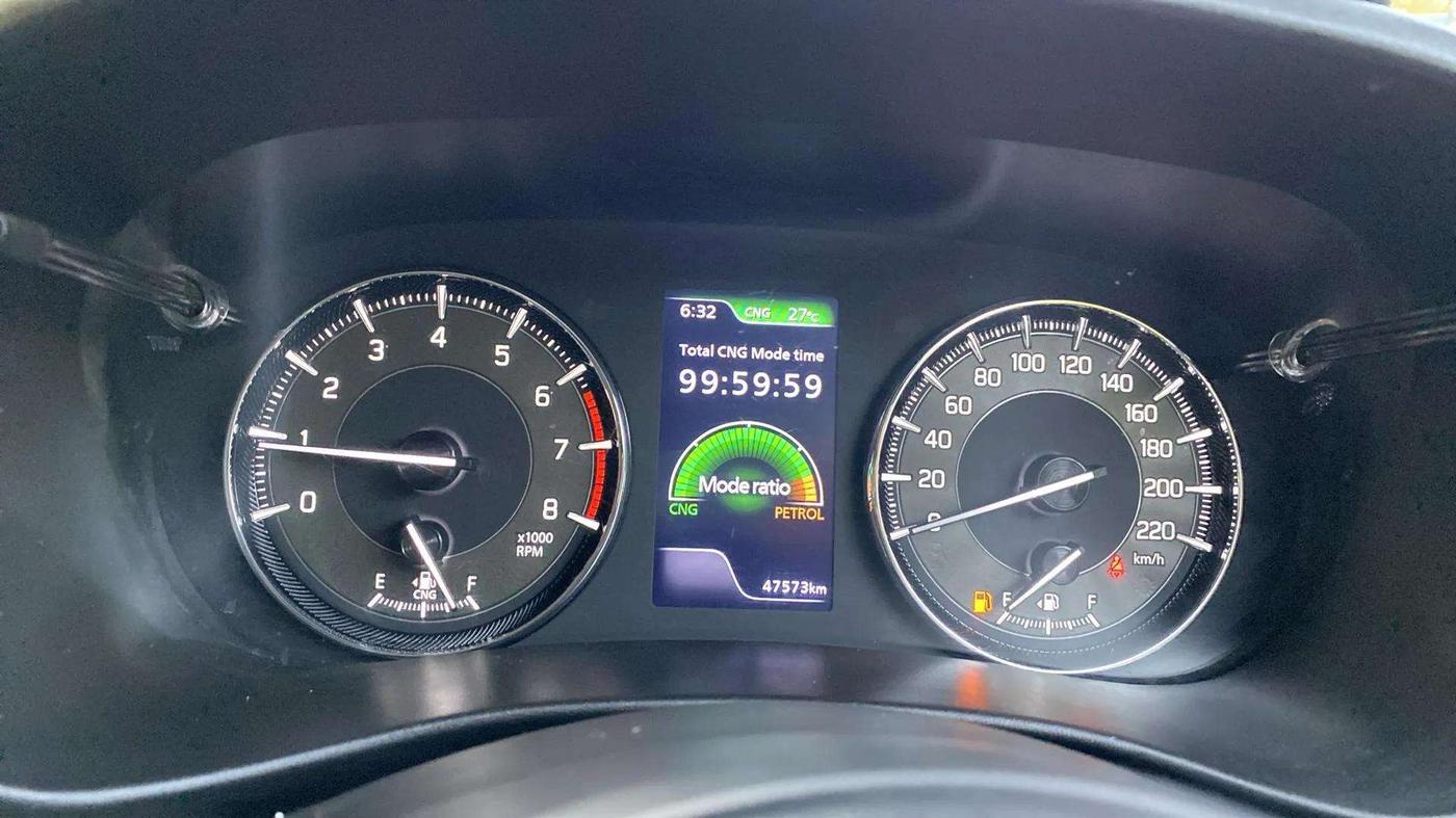 2023 Toyota Glanza G E-CNG, CNG, Manual, 47,527 km, Odometer Image