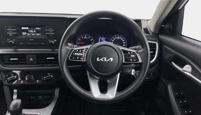 2022 KIA SELTOS HTE 1.5 PETROL, Petrol, Manual, 35,814 km, Steering Wheel Close Up