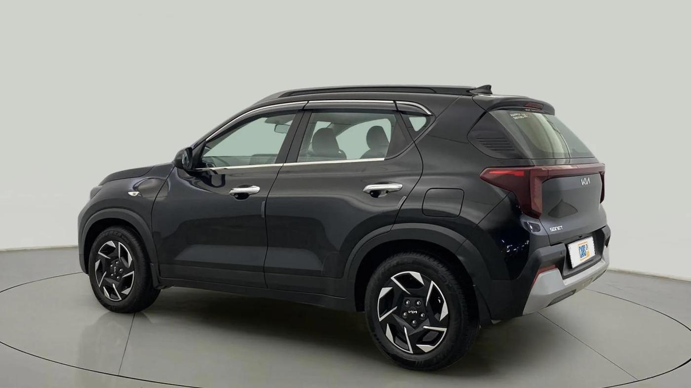 2024 KIA SONET HTK (O) 1.2 Petrol MT, Petrol, Manual, 10,729 km, Left Back Diagonal