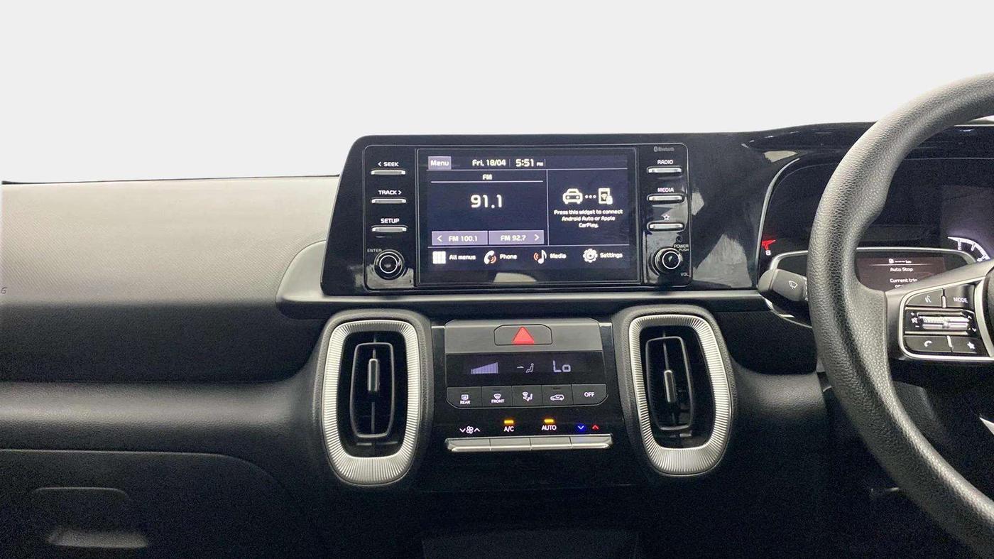 2024 KIA SONET HTK (O) 1.2 Petrol MT, Petrol, Manual, 10,729 km, Air Conditioner