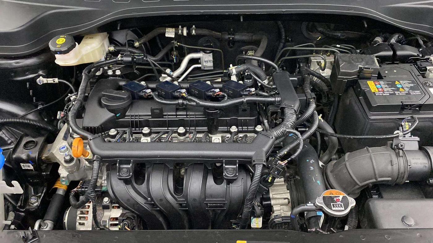 2024 KIA SONET HTK (O) 1.2 Petrol MT, Petrol, Manual, 10,729 km, Engine View