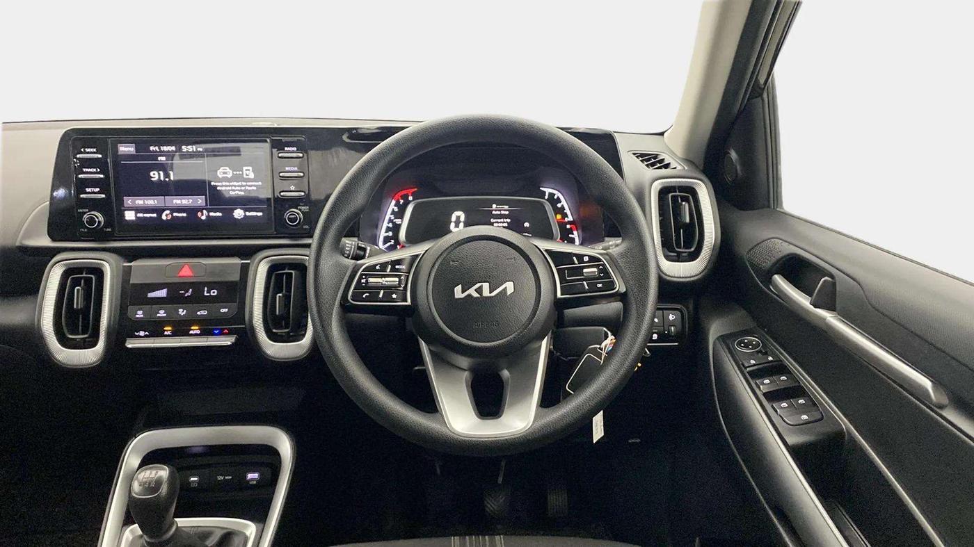 2024 KIA SONET HTK (O) 1.2 Petrol MT, Petrol, Manual, 10,729 km, Steering Wheel Close Up