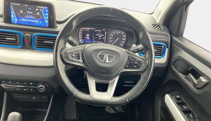 2022 Tata PUNCH CREATIVE  AMT, Petrol, Automatic, 16,257 km, Steering Wheel Close Up