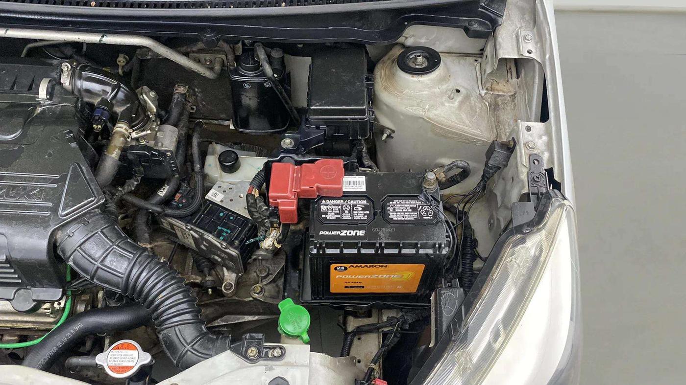 2015 Maruti Celerio VXI AMT, Petrol, Automatic, 83,200 km, Engine View - Left