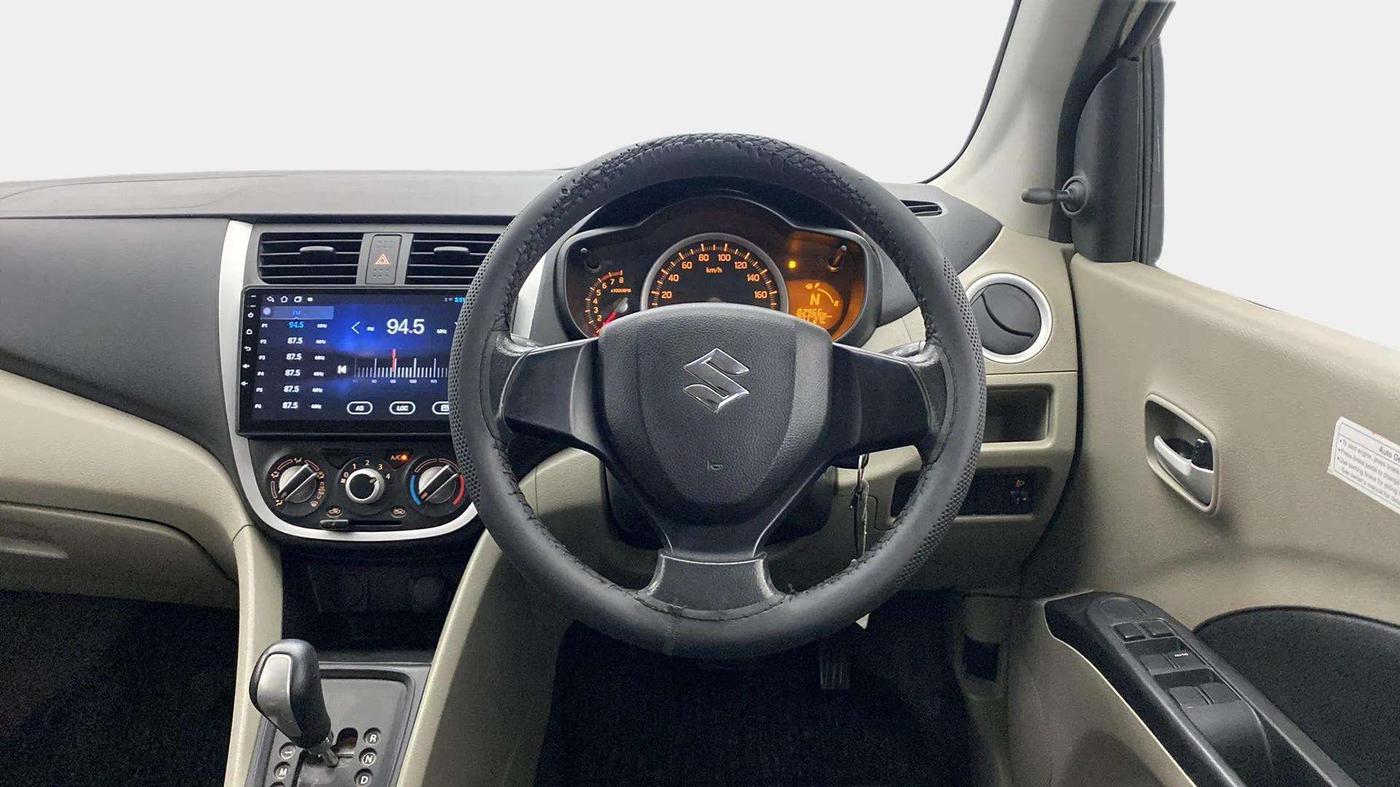 2015 Maruti Celerio VXI AMT, Petrol, Automatic, 83,200 km, Steering Wheel Close Up