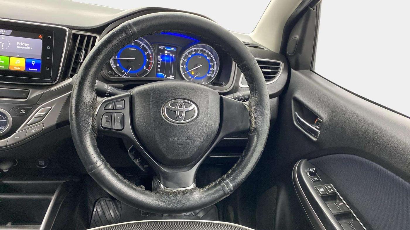2021 Toyota Glanza G, Petrol, Manual, 52,806 km, Steering Wheel Close Up